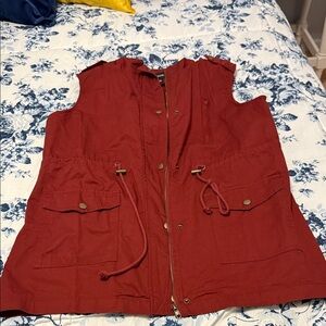 Women's RustSleeveless Jacket